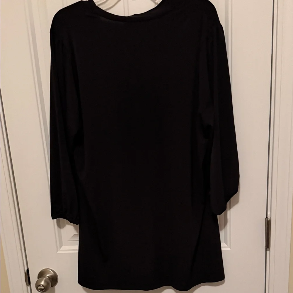 Michael‎ Kors Black Tunic Top